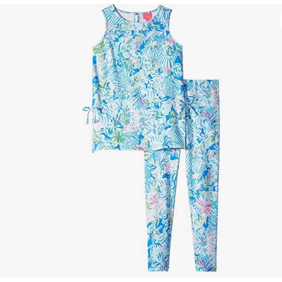 Lilly Pulitzer Mini Donna Legging Set